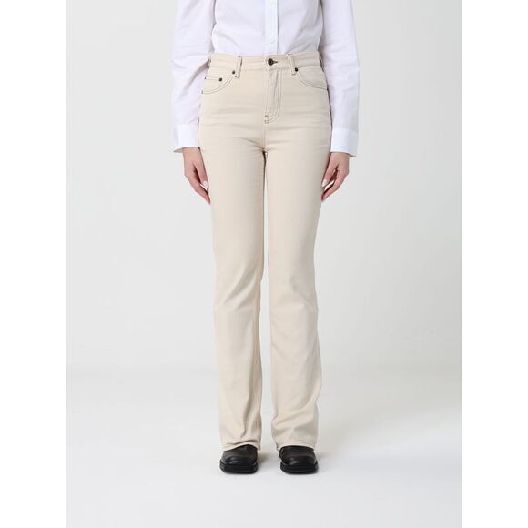 Burberry Jeans Woman Beige